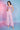 Exclusive Pink Color Georgette Fabric Sequins Work Party Wear Readymade Designer Co Ord Set With Shurg