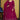 Blazing Rani Color Function Wear Foil Work Georgette Readymade Gown With Dupatta
