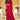 Sequins Work Captivating Chinon Fabric Saree In Red Color