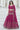 Superior Embroidered Work On Rani Color Function Wear Lehenga In Chinon Fabric