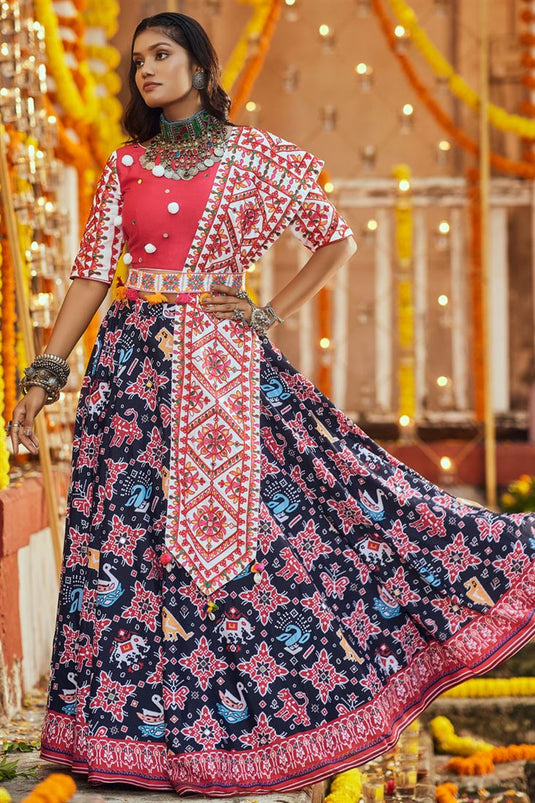 Buy Designer Lehenga Kurta - Brown Embroidered Georgette Lehenga Kurta –  Empress Clothing