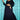 Brilliant Navy Blue Color Georgette Function Style Pleating Pattern Lehenga
