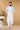 Lovely White Color Georgette Fabric Sangeet Wear Trendy Readymade Kurta With Dhoti For Men