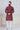 Majestic Maroon Color Art Silk Fabric Wedding Wear Stylish Readymade Kurta Pyjama For Men