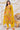 Yellow Color Printed Readymade Anarkali Salwar Suit In Chinon Fabric