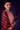 Maroon Color Organza Fabric Stone Work Party Wear Saree