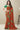 Georgette Fabric Regular Wear Orange Color Floral Print Design Saree