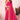 Attractive Lace Border Work Pink Saree