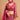 Coveted Embroidered Work On Rani Color Net Fabric Lehenga In Sangeet Wear