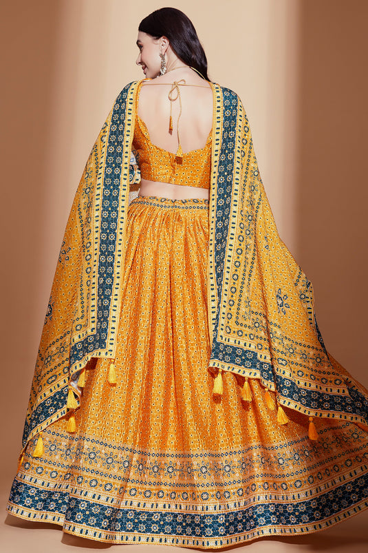 Buy Bridal Lehenga Choli - Royal Multicolor Teal Embroidered Lehenga –  Empress Clothing