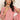 Sequins Work Pink Color Pakistani Replica Suit In Net Fabric