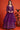 Appealing Sequins Work On Georgette Gown With Dupatta In Purple Color