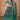 Attractive Function Wear Green Color Digital Printed Georgette Lehenga