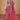 Blazing Pink Color Function Wear Digital Printed Georgette Lehenga