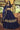 Navy Blue Color Satin Fabric Awesome Embroidered Work Lehenga