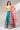 Georgette Fabric Function Wear Sequins Work Lehenga Choli In Teal Color