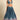 Sequins Work Designs On Georgette Fabric Blue Weding Wear Lehenga Choli