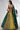 Chiffon Silk Fabric Green Occasion Wear Lehenga Choli With Sequins Work