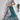 Sequins Work Occasion Wear Lehenga Choli In Teal Georgette Fabric