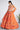 Organza Fabric Orange Color Designer 3 Piece Lehenga Choli With Printed Designs