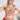 Organza Fabric Orange Color Designer 3 Piece Lehenga Choli With Printed Designs