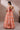 Peach Color Printed Organza Fabric Reception Wear Lehenga With Enchanting Blouse