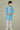 Sky Blue Color Cotton Silk Fabric Wedding Wear Fancy Kurta Pyjama For Kids Wear