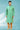 Pretty Sea Green Color Art Silk Fabric Wedding Wear Readymade Kurta Pyjama For Men