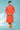 Beautiful Orange Color Art Silk Fabric Reception Wear Readymade Kurta Pyjama For Men
