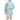 Pretty Sky Blue Dhupion Silk Wedding Wear Dhoti Style Kurta Pyjama For Kids Wear