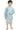 Pretty Sky Blue Dhupion Silk Wedding Wear Dhoti Style Kurta Pyjama For Kids Wear