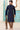Wedding Wear Navy Blue Color Embroidered Work Kurta Pyjama For Men In Dhupion Silk Fabric