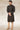 Black Color Festival Wear Cotton Fabric Stright Kurta Pyjama