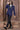 Jacquard Silk Fabric Navy Blue Color Wedding Wear Jodhpuri Suit