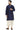 Solid Dhupion Silk Fabric Function Wear Navy Blue Color Dhoti Style Kurta Pyjama