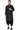 Dhupion Silk Fabric Function Wear Dhoti Style Kurta Pyjama In Black Color