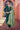 Teal Color Fancy Fabric Elegant Festival Wear Salwar Suit With Embroidered Work