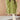 Radiant Green Color Printed Cotton Fabric Kaftan Style Kurti