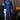 Blue Color Silk Fabric Reception Wear Trendy Readymade Kurta Pyjama For Men