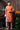 Orange Color Cotton Fabric Festive Wear Fancy Readymade Kurta Pyjama For Men