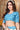 Satin Silk Fabric Readymade Charming Printed Lehenga In Cyan Color
