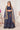 Organza Fabric Navy Blue Color Supreme Printed Lehenga