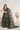 Organza Fabric Vintage Printed Lehenga In Multi Color