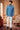 Dodger Blue Color Jodhpuri Suit In Terry Rayon
