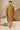 Vivacious Banarasi Art Silk Fabric Kurta Pyjama In Golden Color