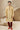 Splendiferous Cream Color Banarasi Art Silk Fabric Kurta Pyjama