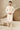 Provocative Cream Kurta Pyjama In Banarasi Art Silk Fabric