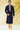 Navy Blue Color Art Silk Fabric Festive Wear Captivating Kurta Pyjama For Men