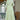 Fantastic Festival Wear Cotton Gown In Sea Green Color