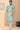 Festive Wear Readymade Printed Kurta Pyjama For Men In Light Cyan Cotton Fabric